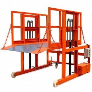 Bàn Nâng Thủy Lực Di Động 1500kg: Cầu Dẫn Lên Cont An Toàn