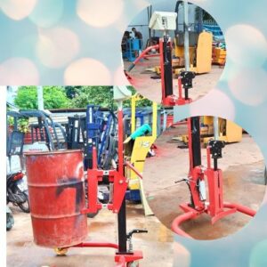 Xe Nâng Phy Gắn Cân - Xe Đẩy Phuy Có Cân Điện Tử