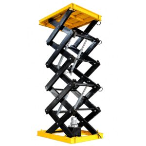 Bàn Nâng Thủy Lực 1 Tấn Cao 6m Nâng Hàng Lên Cao An Toàn
