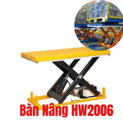 Bàn nâng 1m3 2 tấn HW2006