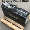 Bình ắc quy 24v 210 Ah trên pallet