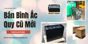 Bình ắc quy cũ 48V