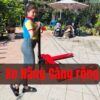 Xe nâng càng rộng