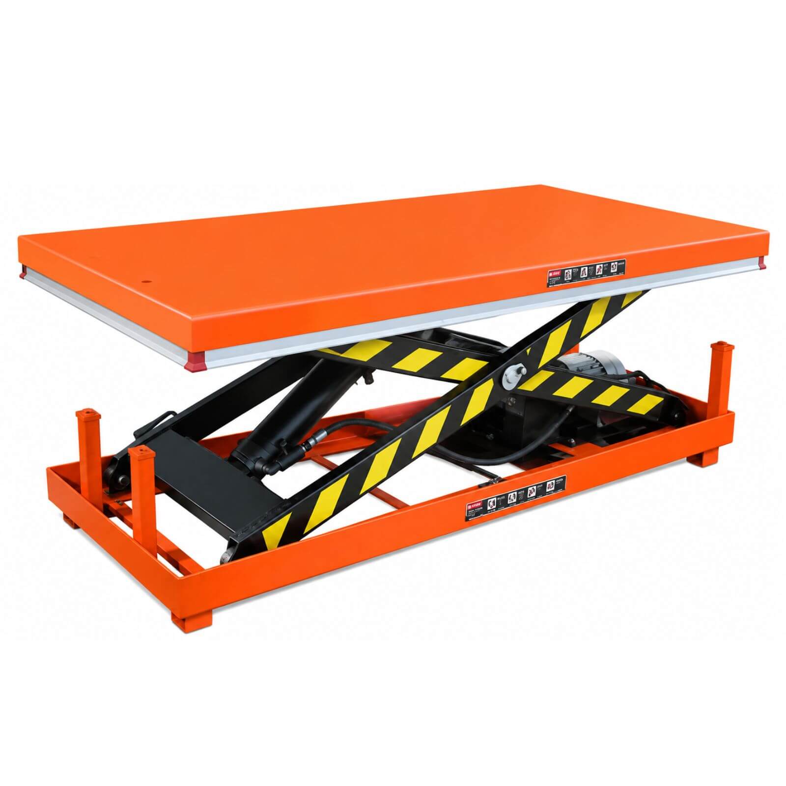 hw100 Bàn nâng 1 tấn điện có tính năng này giúp hạn chế rủi ro và tăng độ an toàn cho người vận hành.