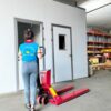 xe nâng tay găn cân 3 tấn có in